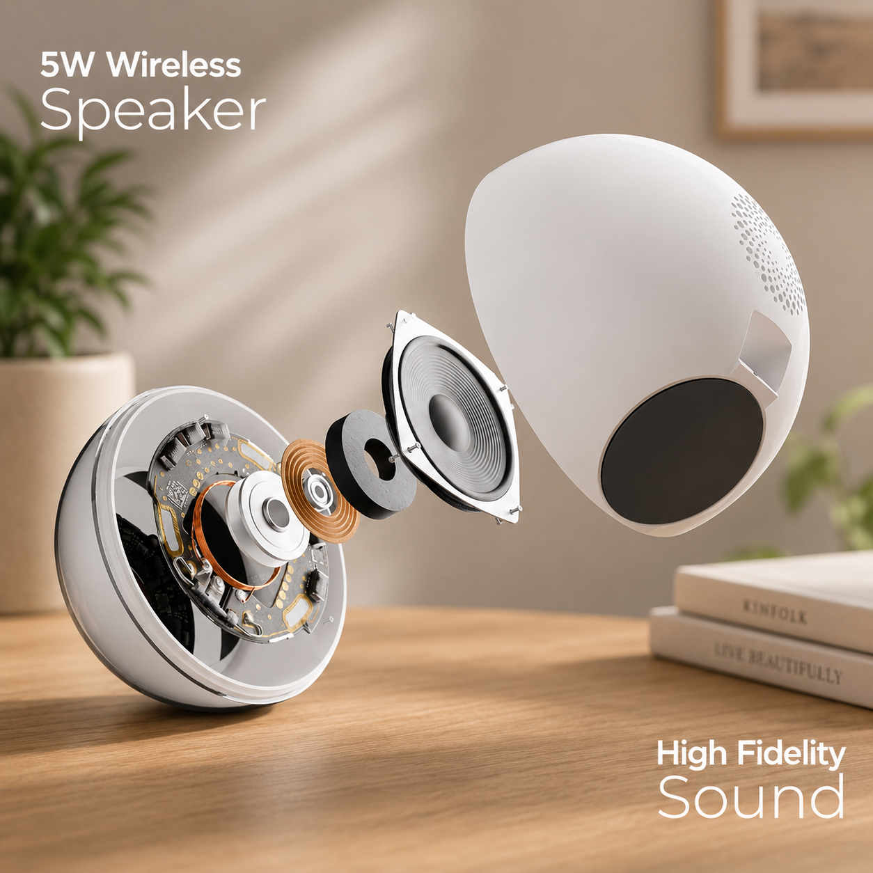 Hue II Ambient Clock Speaker