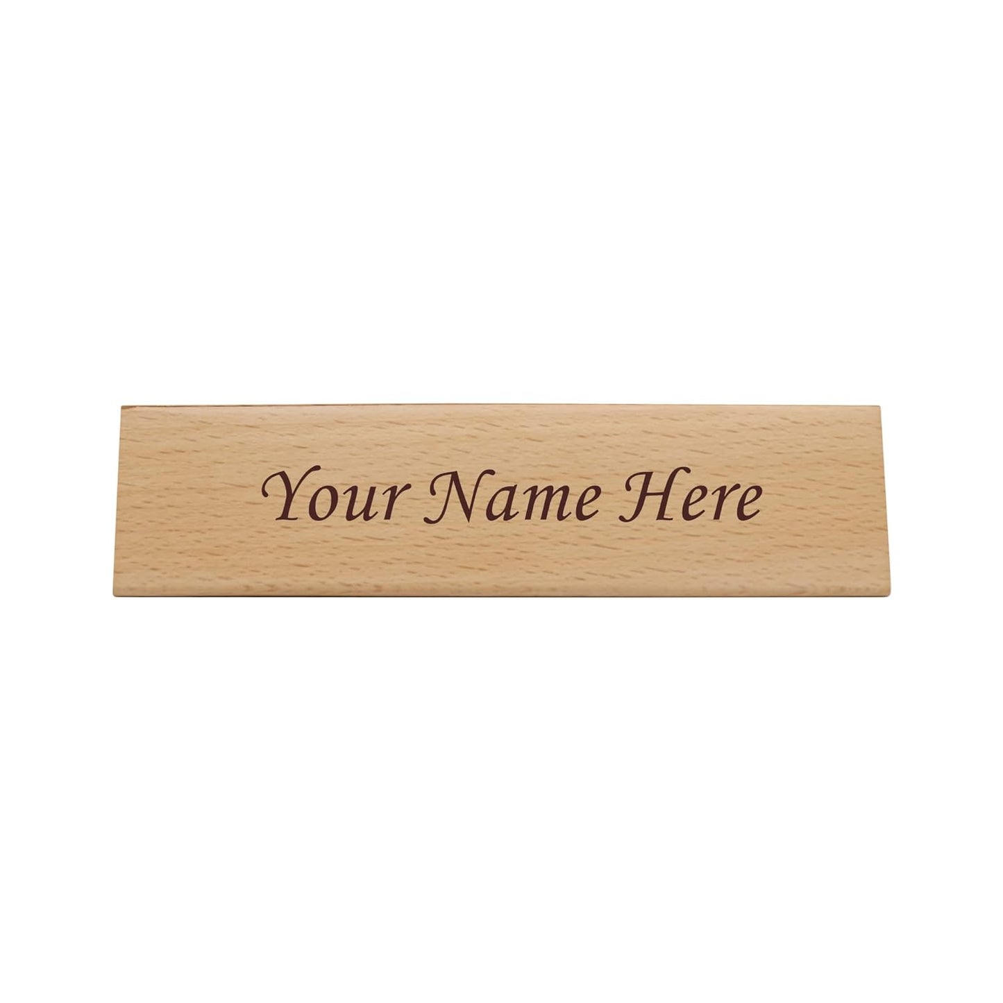 Personalized Desk Name Plate with Pen Stand