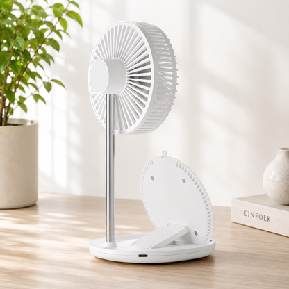 Aerocharge Fan with Wireless Charger