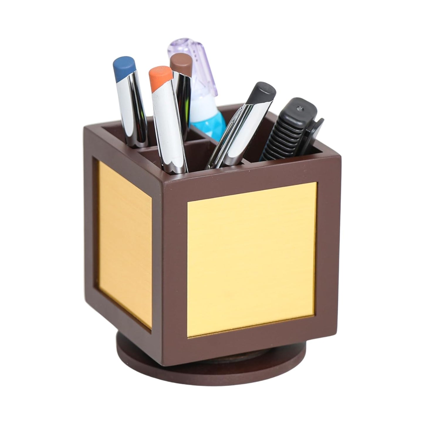 Personalized Rotating Pen Stand with 360-degree Movement