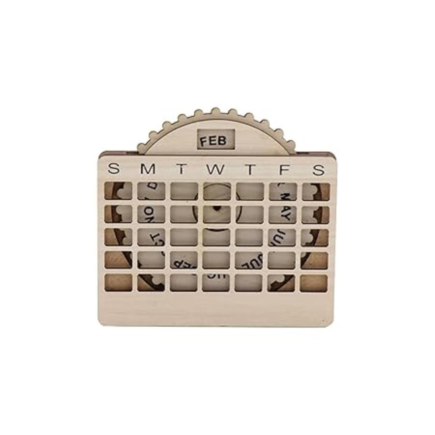Personalized Desk Calendar with Name Plate