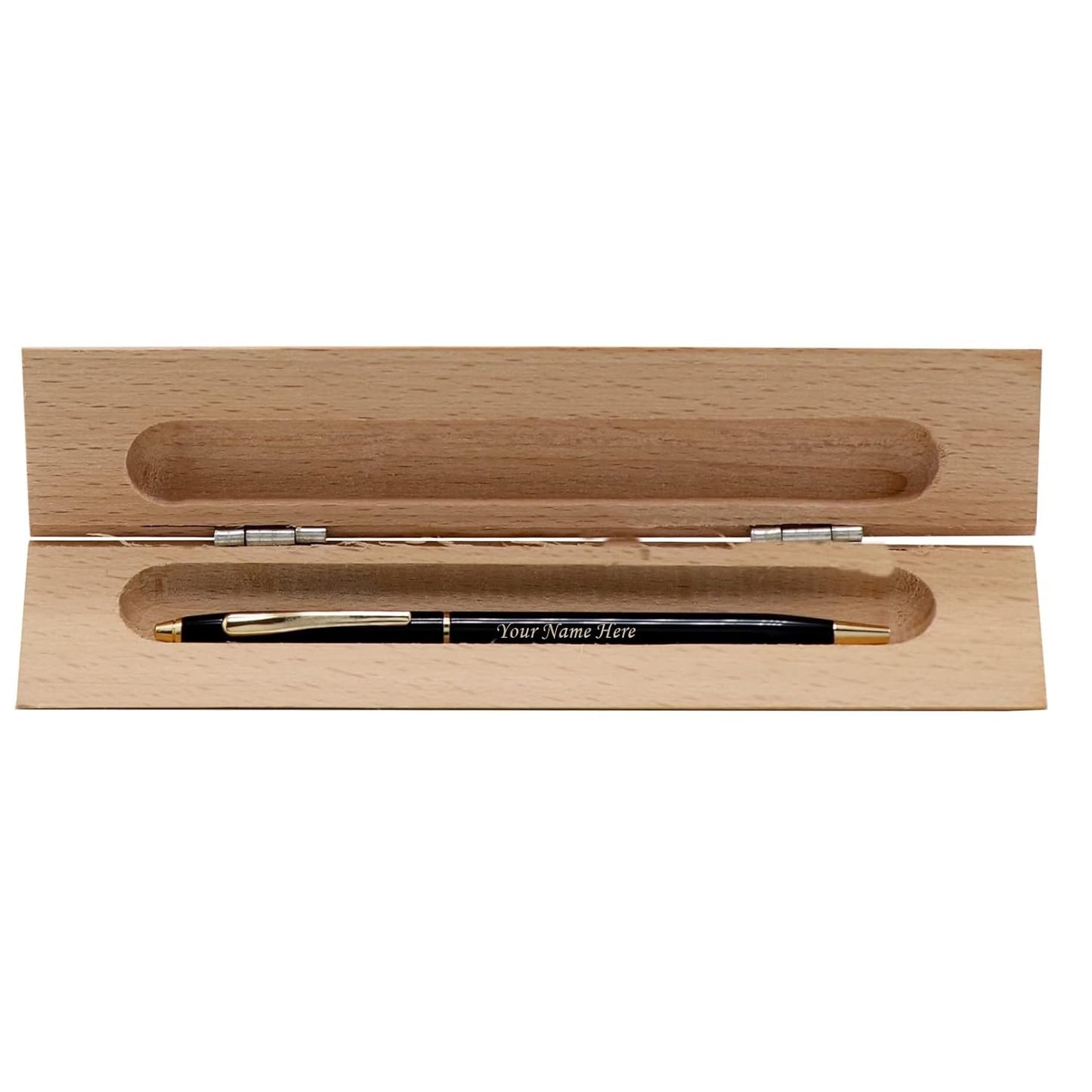 Personalized Desk Name Plate with Pen Stand