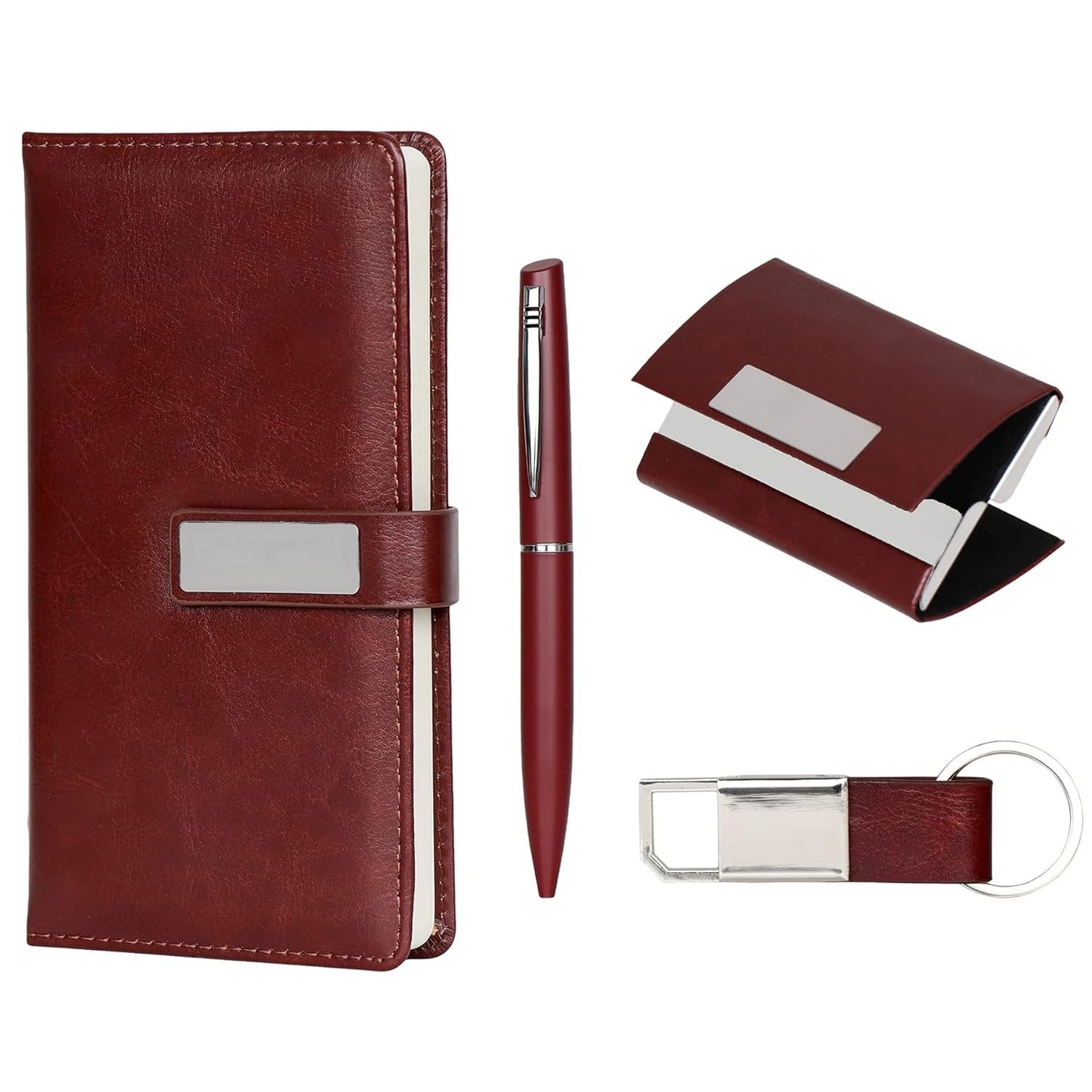 4 in 1 Leather Combo Gift Set