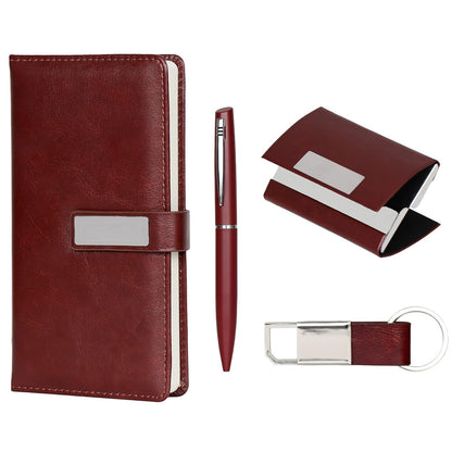 4 in 1 Leather Combo Gift Set