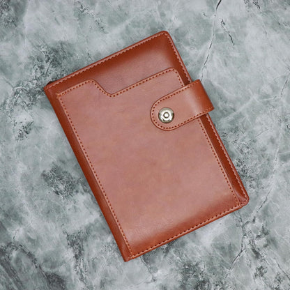 Brown Executive Diary with Pouch
