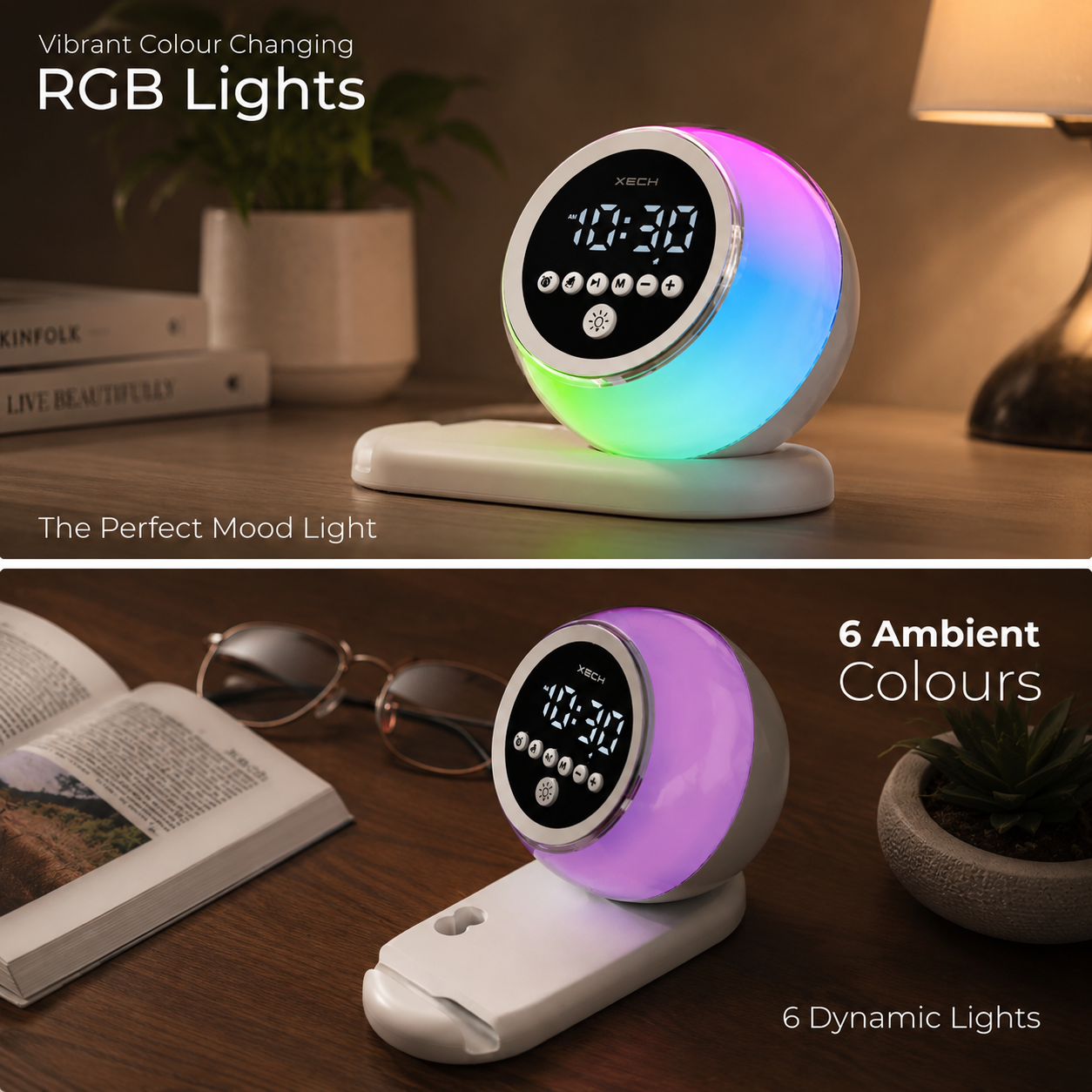 Hue II Ambient Clock Speaker